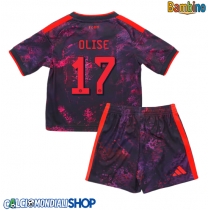 Maglie da calcio Bayern Munich Michael Olise #17 Terza Maglia Bambino 2026-27 Manica Corta + Pantaloni corti)